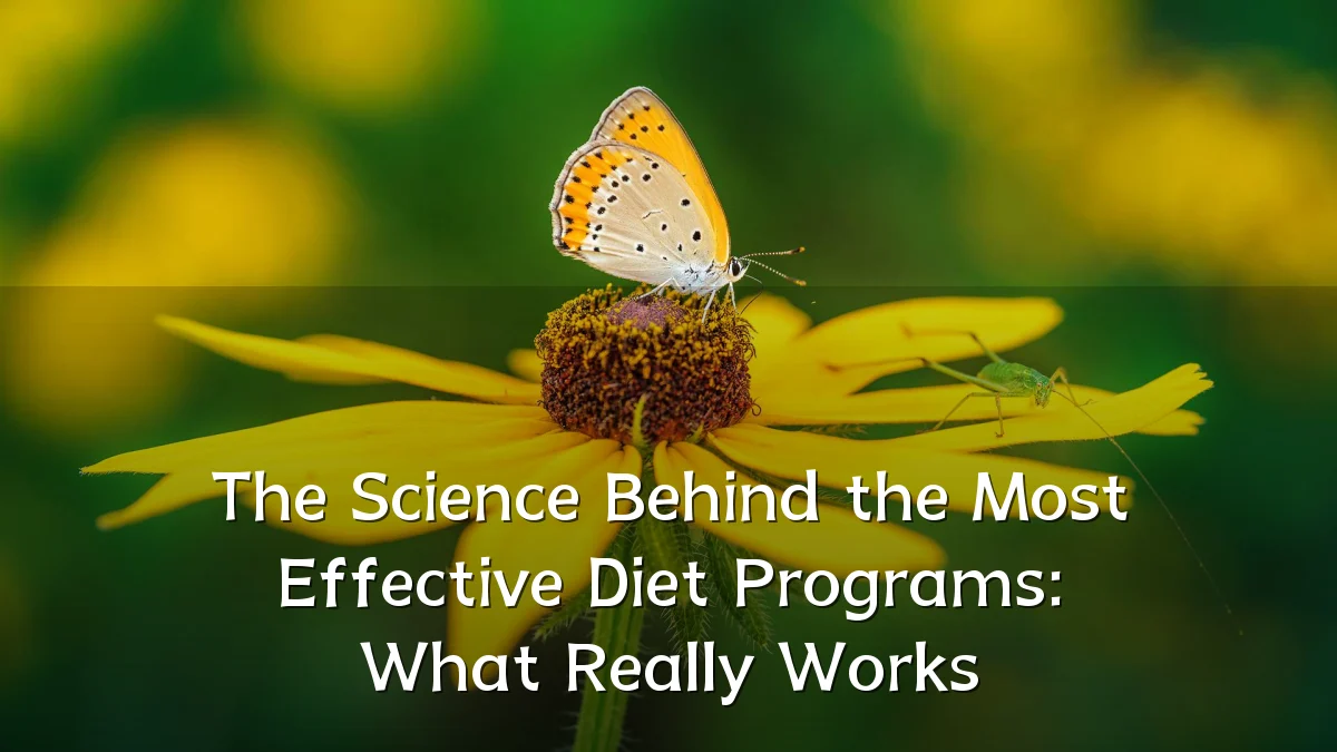 The Science Behind the Most Effective Diet Programs: What Really Works